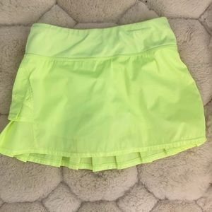Yellow Ivivva skirt!!